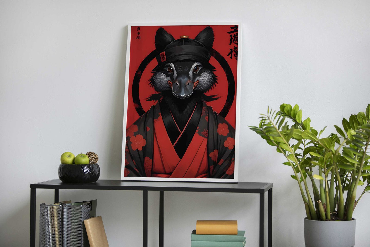Duck Kimono Asian Style Poster | Wall Art for Home & Office | High-Quality Print - High-Quality Visual Display