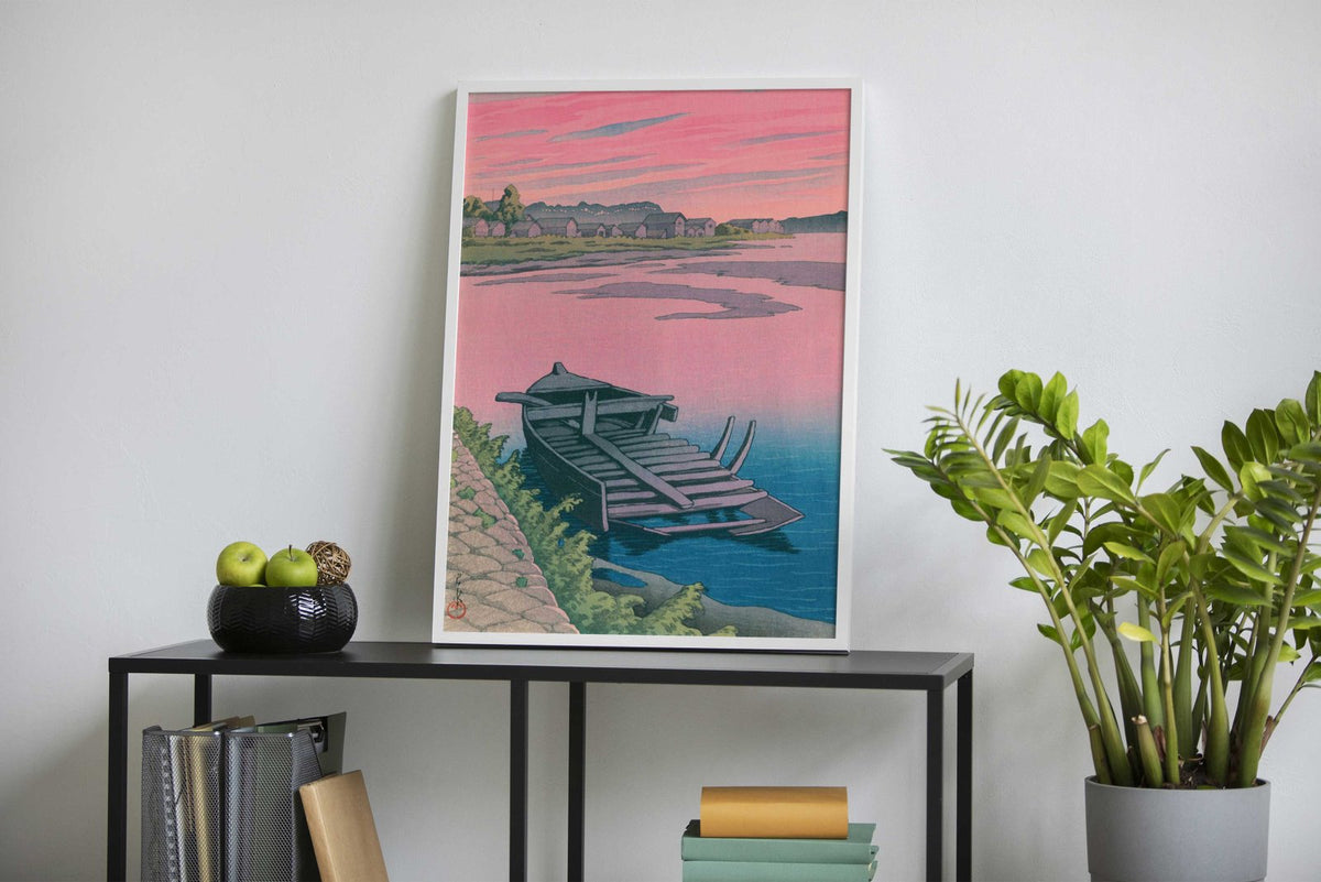 Dusk At Tsuchizaki Akita Asian Style Poster | Wall Art for Home & Office | High-Quality Print - High-Quality Visual Display