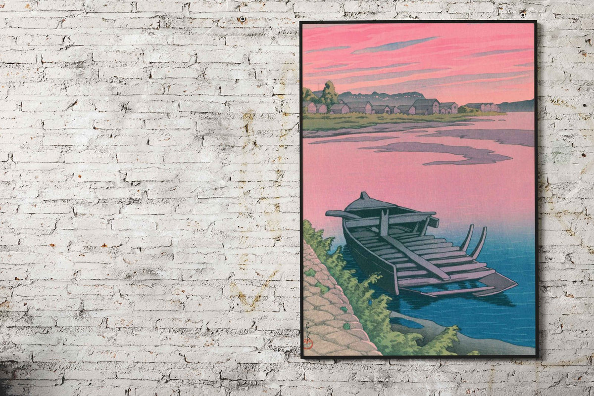 Dusk At Tsuchizaki Akita Asian Style Poster | Wall Art for Home & Office | High-Quality Print - High-Quality Visual Display