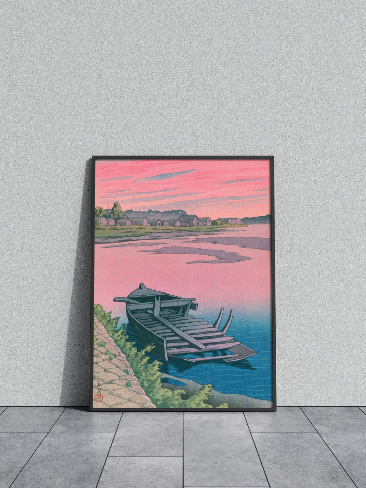 Dusk At Tsuchizaki Akita Asian Style Poster | Wall Art for Home & Office | High-Quality Print - High-Quality Visual Display