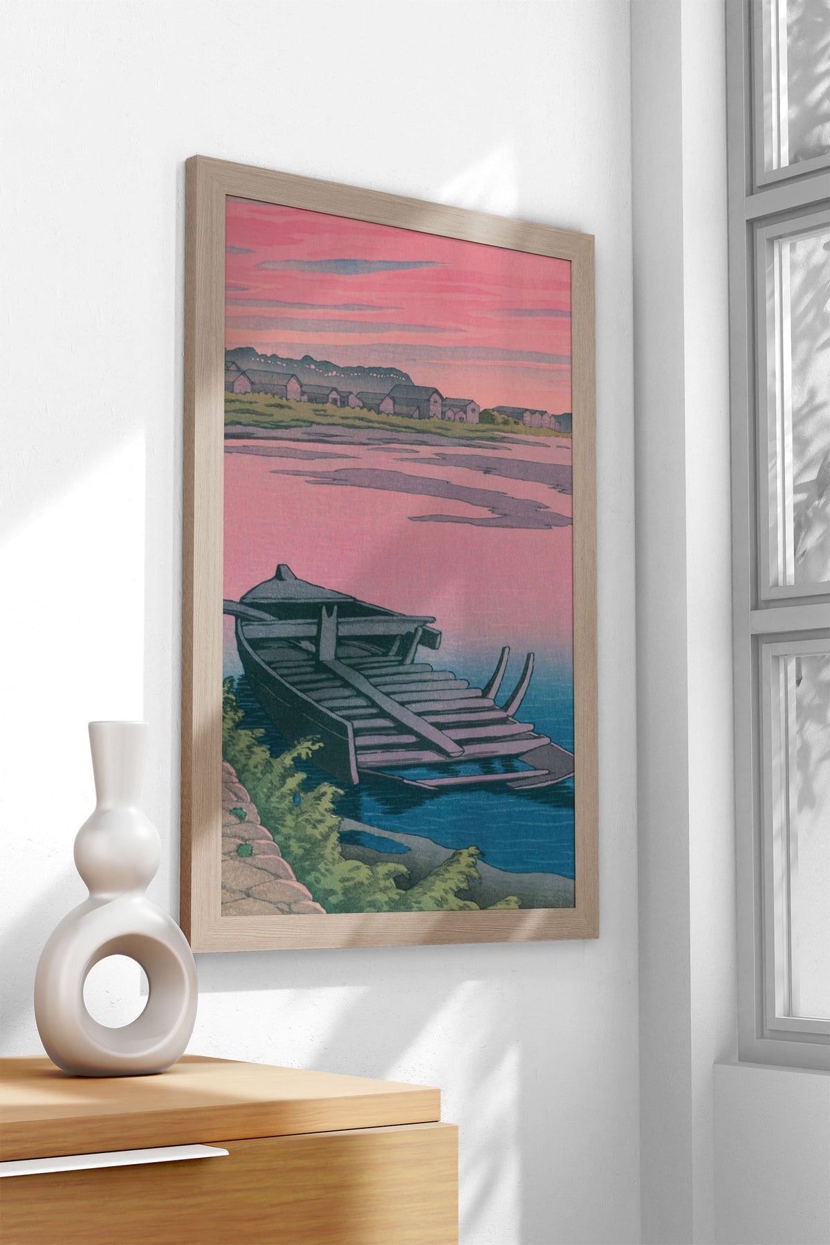 Dusk At Tsuchizaki Akita Asian Style Poster | Wall Art for Home & Office | High-Quality Print - High-Quality Visual Display