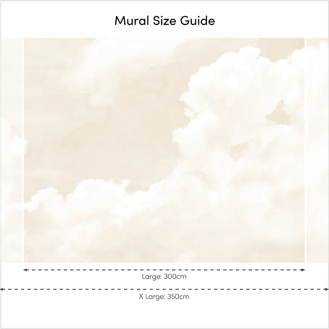 Neutral Early Light Wall Mural