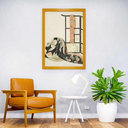 Edo Beauty Asian Style Poster | Wall Art for Home & Office | High-Quality Print - High-Quality Visual Display
