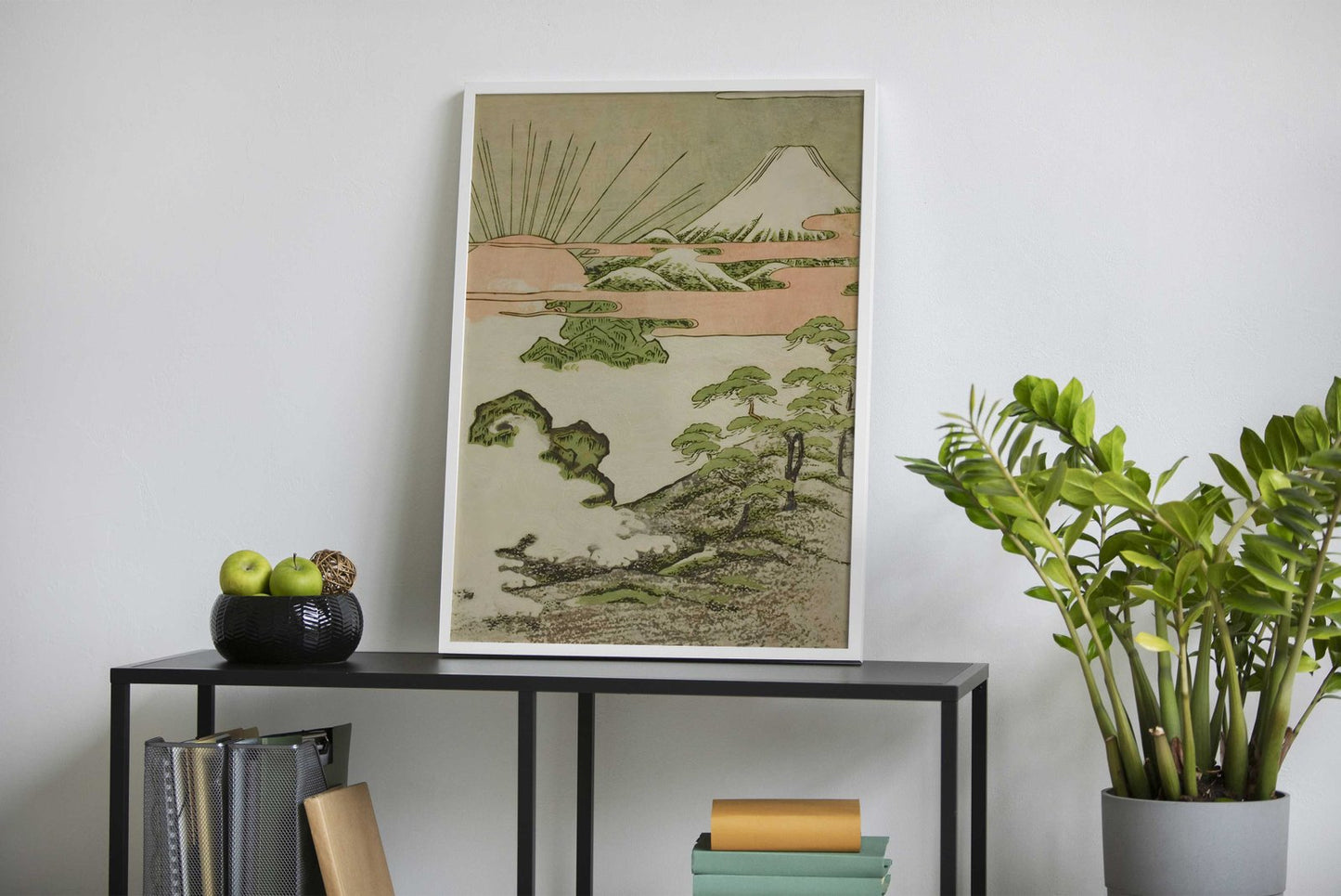 Edo Serenity Asian Style Poster | Wall Art for Home & Office | High-Quality Print - High-Quality Visual Display
