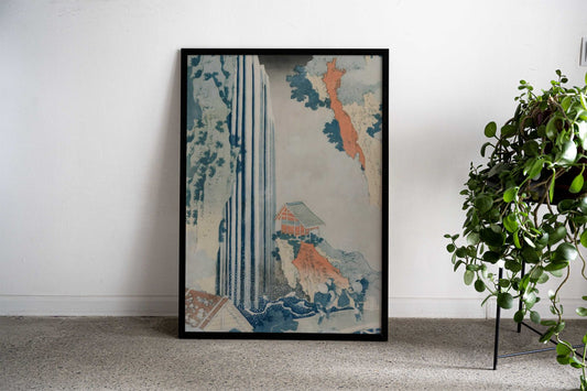 Edo Village Asian Style Poster | Wall Art for Home & Office | High-Quality Print - High-Quality Visual Display