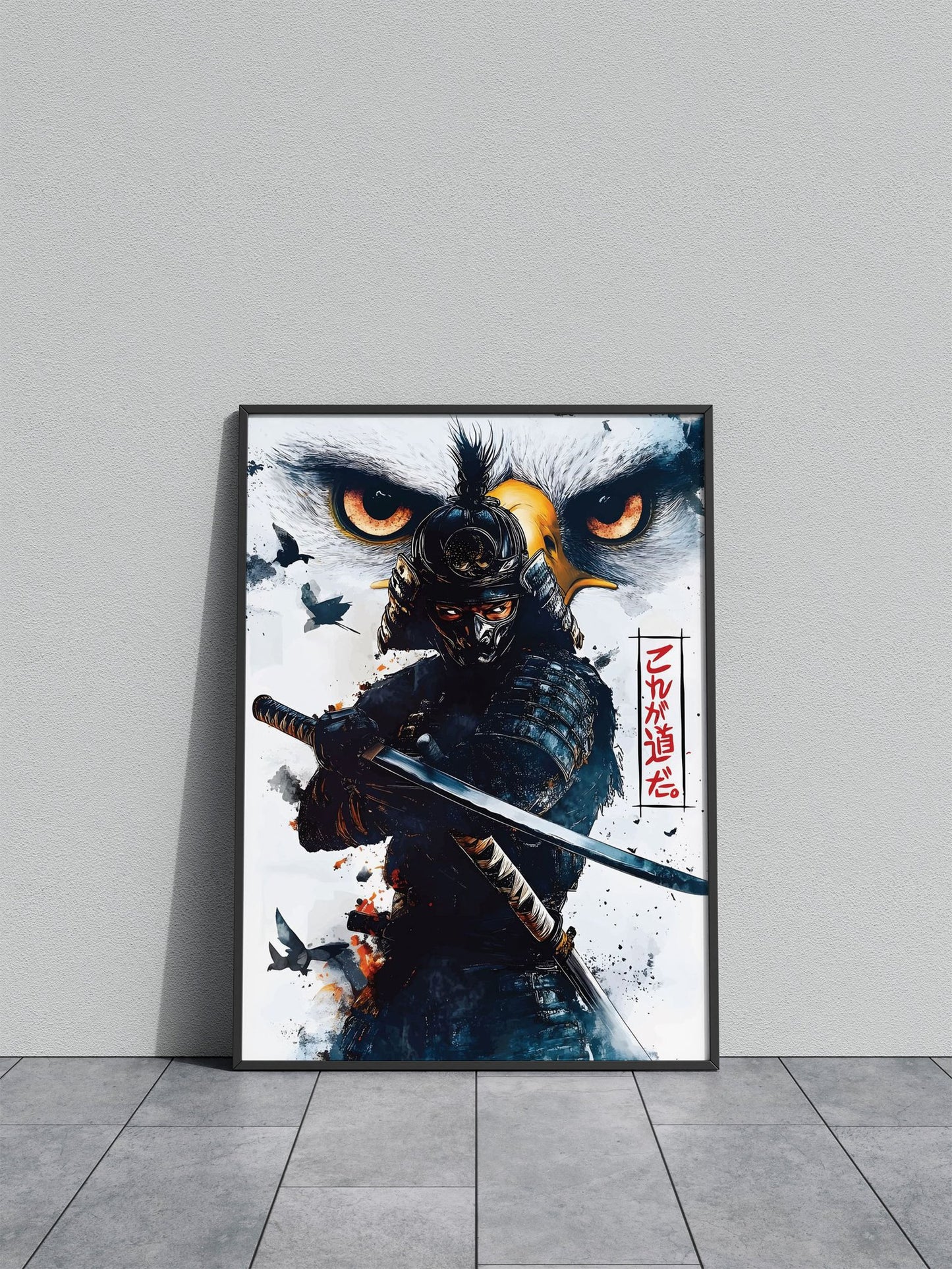 Epic Samurai Asian Style Poster | Wall Art for Home & Office | High-Quality Print - High-Quality Visual Display