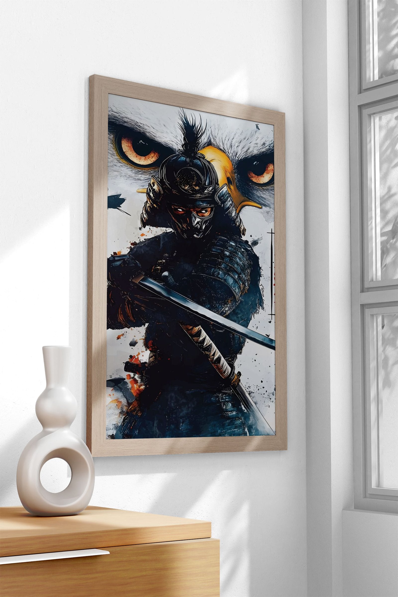 Epic Samurai Asian Style Poster | Wall Art for Home & Office | High-Quality Print - High-Quality Visual Display