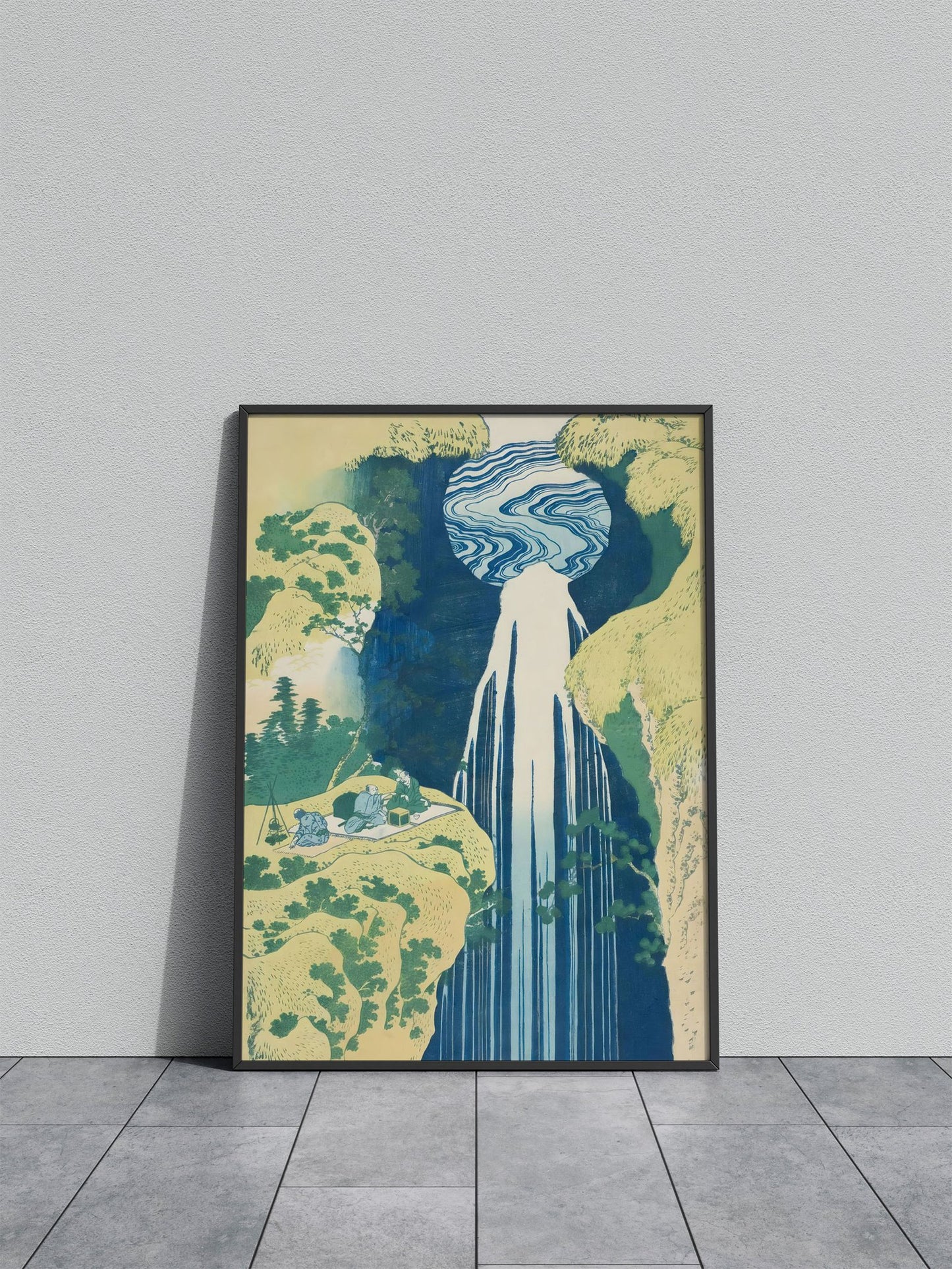 Eternal Edo Asian Style Poster | Wall Art for Home & Office | High-Quality Print - High-Quality Visual Display