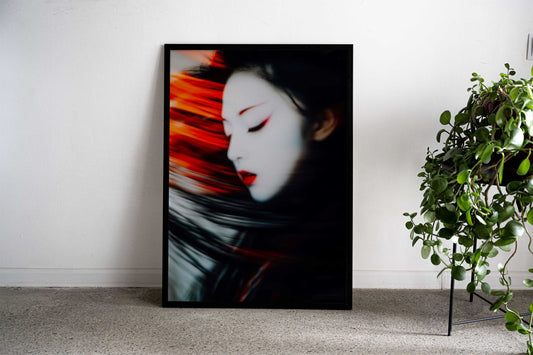 Eternal Geisha Asian Style Poster | Wall Art for Home & Office | High-Quality Print - High-Quality Visual Display