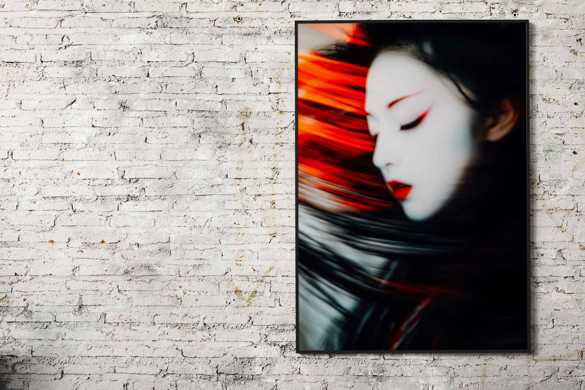 Eternal Geisha Asian Style Poster | Wall Art for Home & Office | High-Quality Print - High-Quality Visual Display