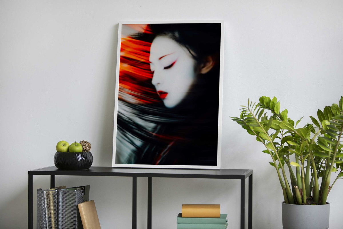 Eternal Geisha Asian Style Poster | Wall Art for Home & Office | High-Quality Print - High-Quality Visual Display