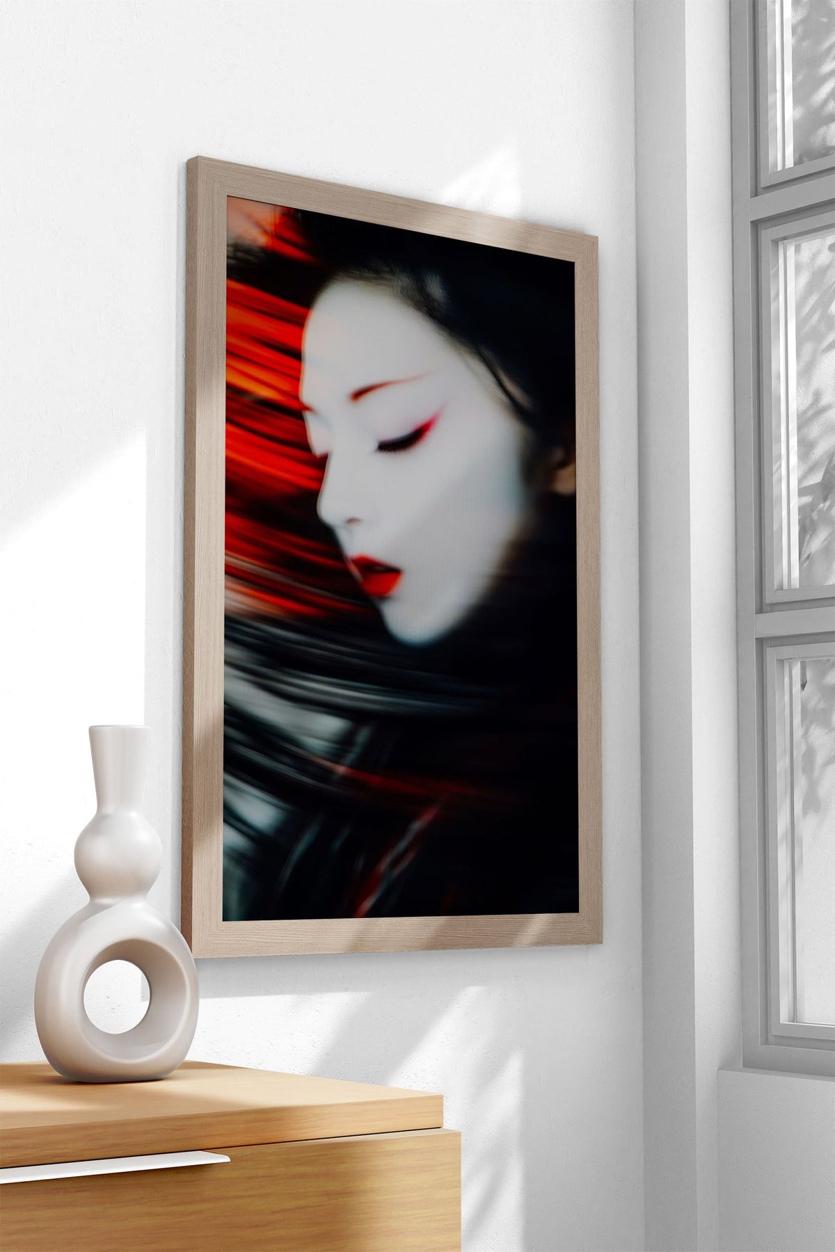 Eternal Geisha Asian Style Poster | Wall Art for Home & Office | High-Quality Print - High-Quality Visual Display