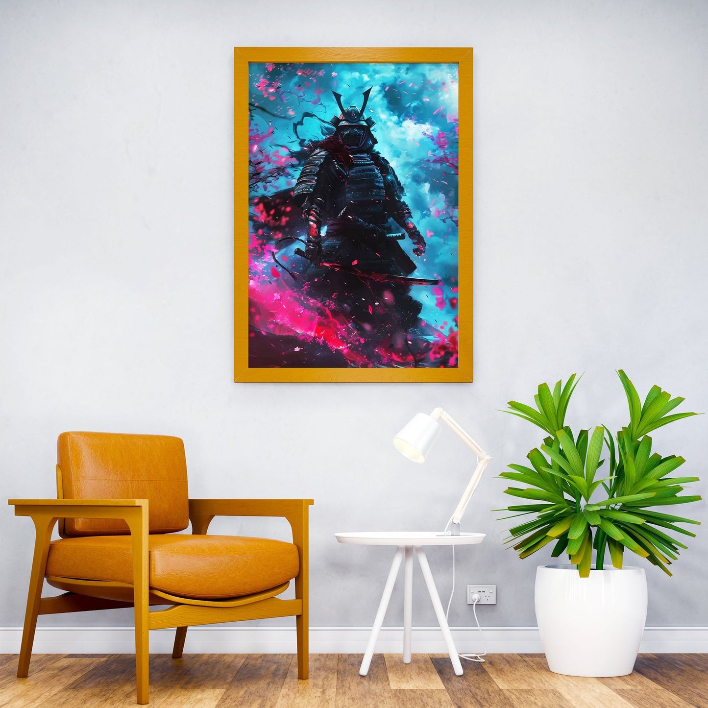 Eternal Samurais Vigil Asian Style Poster | Wall Art for Home & Office | High-Quality Print - High-Quality Visual Display