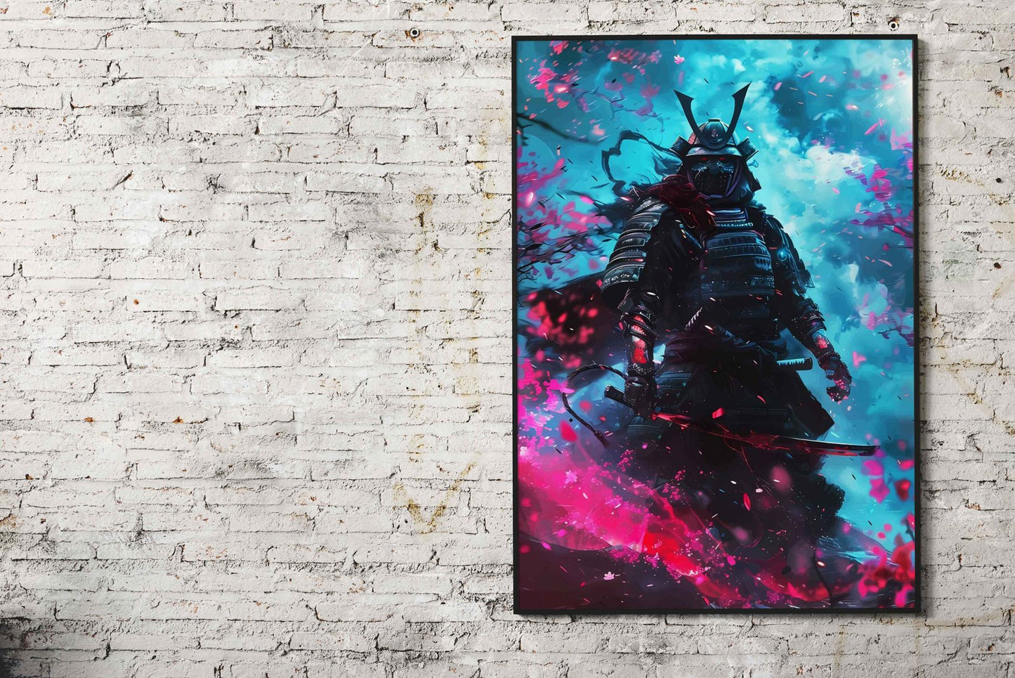 Eternal Samurais Vigil Asian Style Poster | Wall Art for Home & Office | High-Quality Print - High-Quality Visual Display