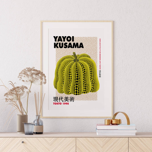 Yayoi Kusama - Yellow Infinity Pumpkin