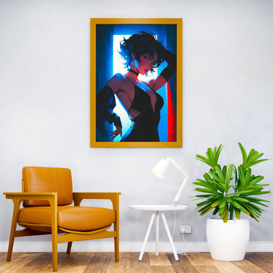 Exclusive Girl Asian Style Poster | Wall Art for Home & Office | High-Quality Print - High-Quality Visual Display