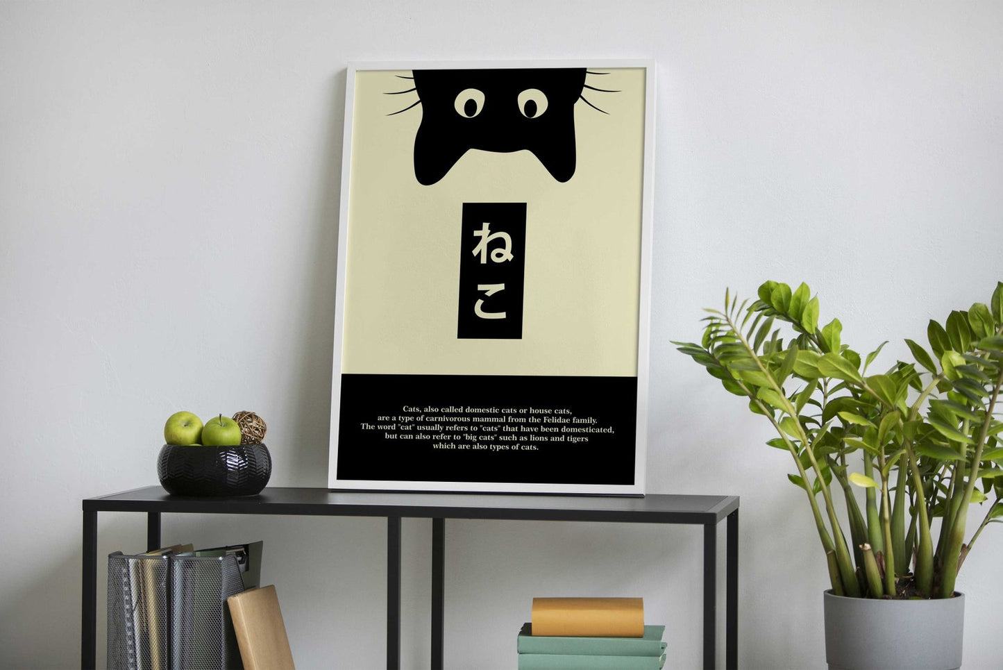 Explanation About Cats Asian Style Poster | Wall Art for Home & Office | High-Quality Print