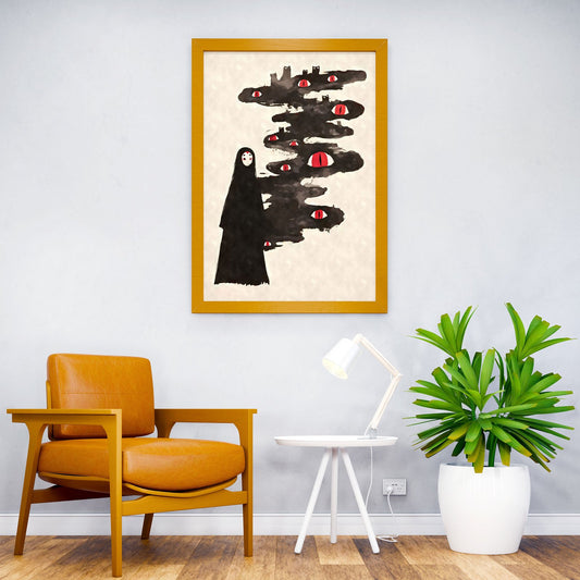 Eye Monster Yokai Asian Style Poster | Wall Art for Home & Office | High-Quality Print - High-Quality Visual Display