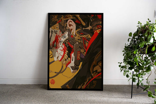 Fantasy Japan Asian Style Poster | Wall Art for Home & Office | High-Quality Print - High-Quality Visual Display