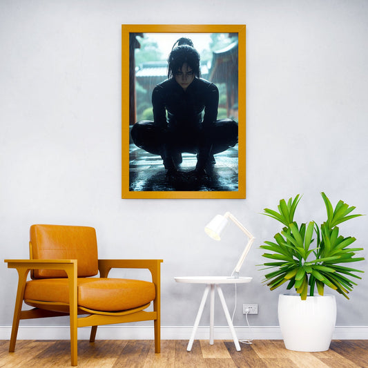 Female Assassin Asian Style Poster | Wall Art for Home & Office | High-Quality Print - High-Quality Visual Display