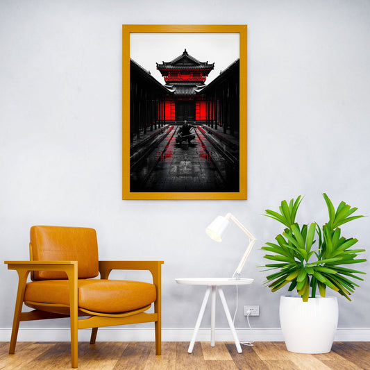 Fighting Grounds Asian Style Poster | Wall Art for Home & Office | High-Quality Print - High-Quality Visual Display
