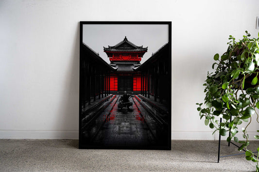 Fighting Grounds Asian Style Poster | Wall Art for Home & Office | High-Quality Print - High-Quality Visual Display