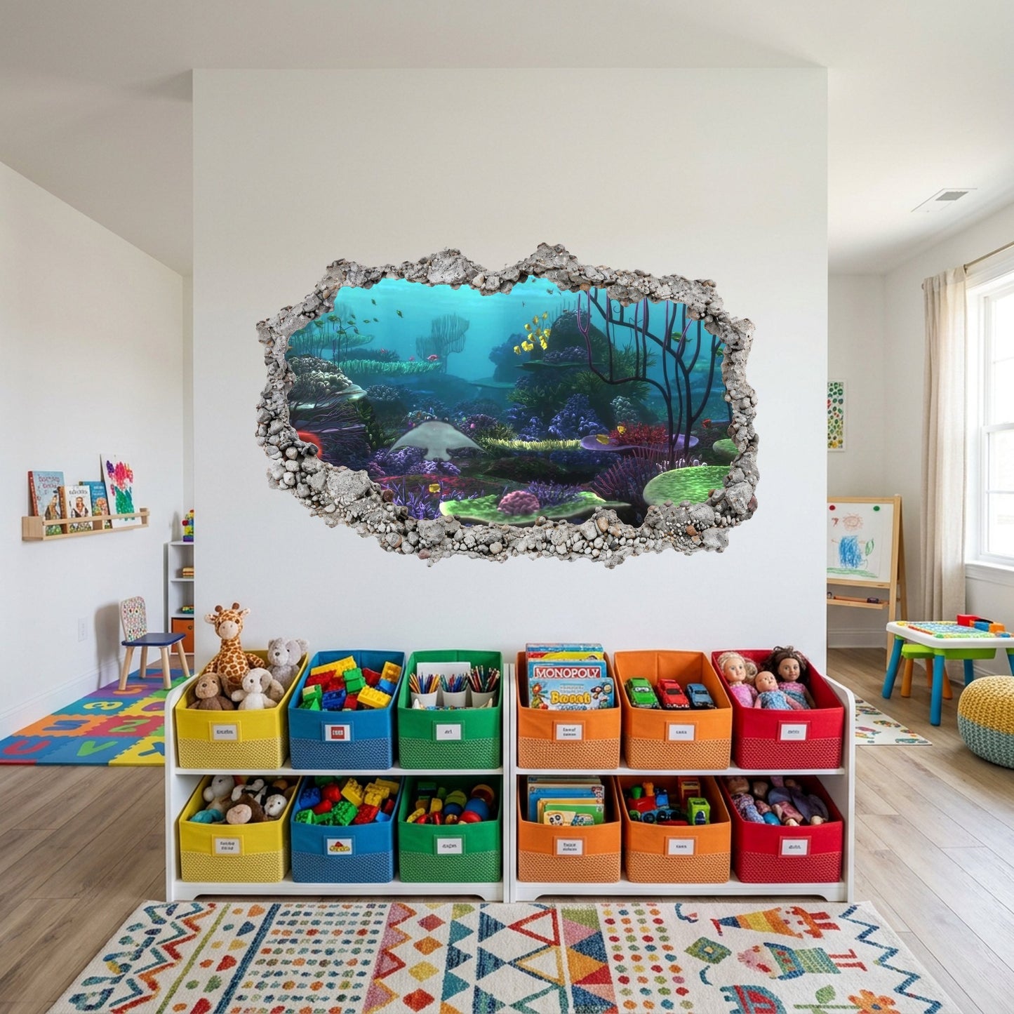 Finding Nemo Dory Pixar Bedroom Decor Nursery Wall Art 186