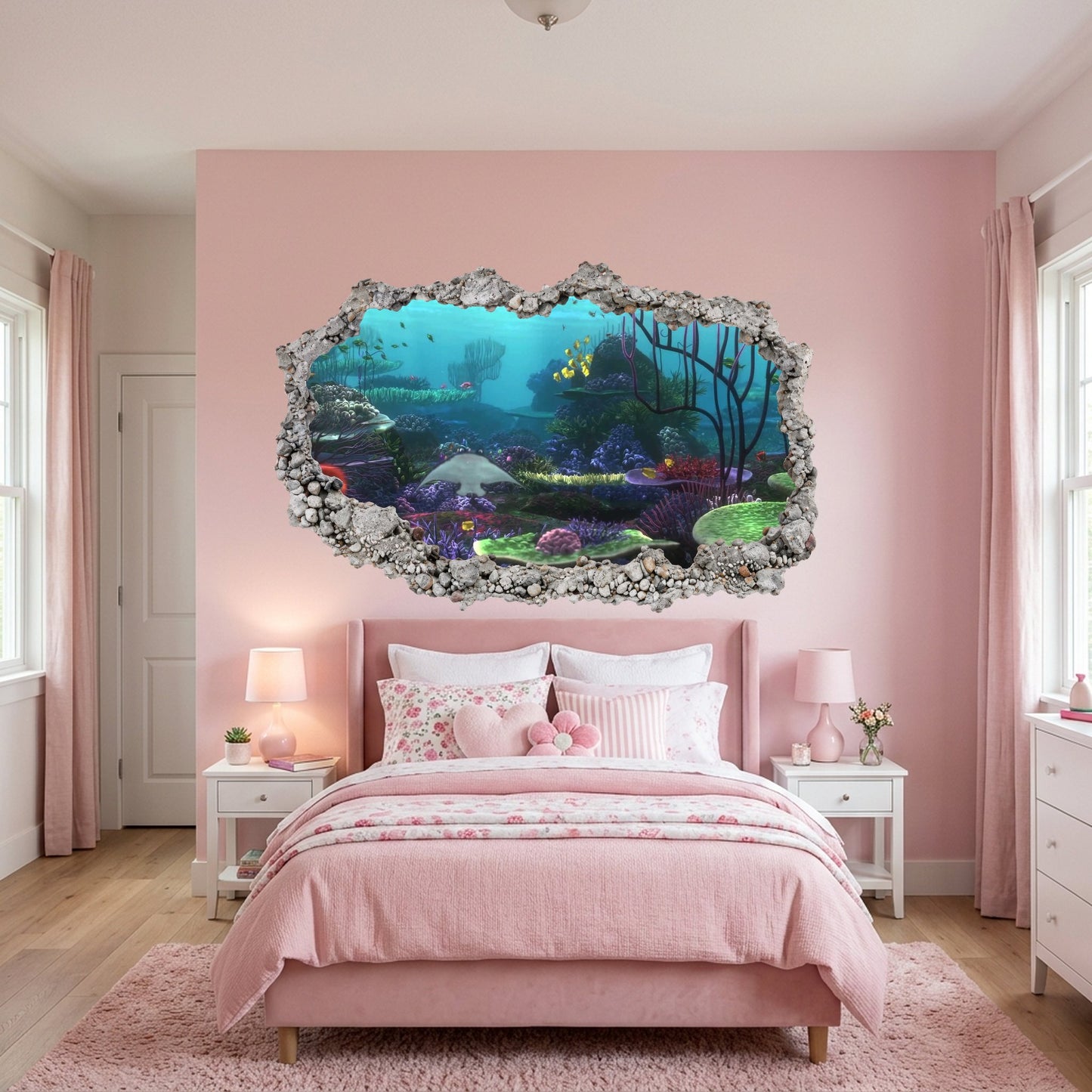 Finding Nemo Dory Pixar Bedroom Decor Nursery Wall Art 186