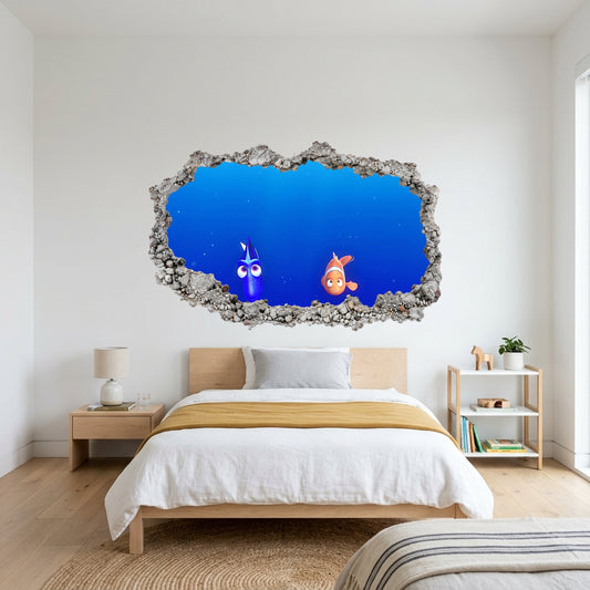 Finding Nemo Dory Pixar Nursery Wall Art Wall Art Sticker 172