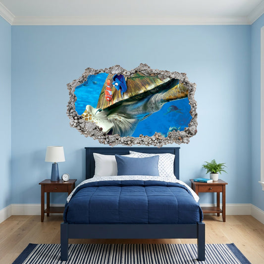 Finding Nemo Dory Pixar Vinyl Mural Wall Art Sticker 183