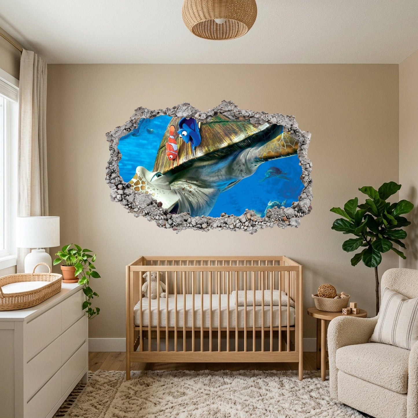 Finding Nemo Dory Pixar Vinyl Mural Wall Art Sticker 183