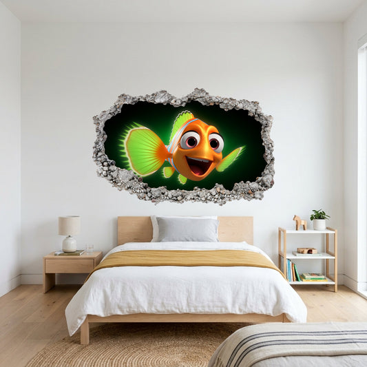 Finding Nemo Ocean Adventure Bedroom Decor 3D Effect Sticker 176