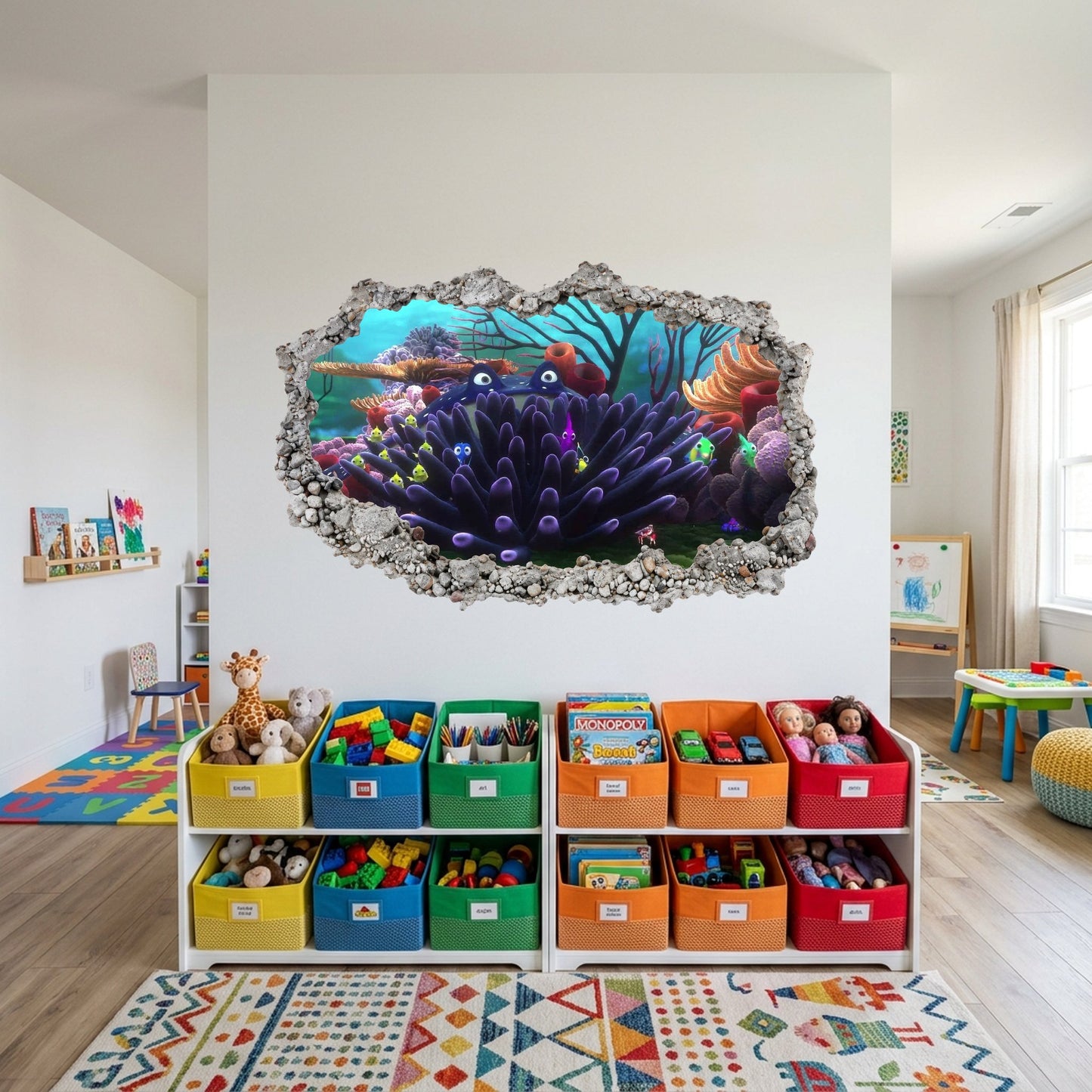 Finding Nemo Ocean Adventure Wall Art Sticker Kids Room Decor 182