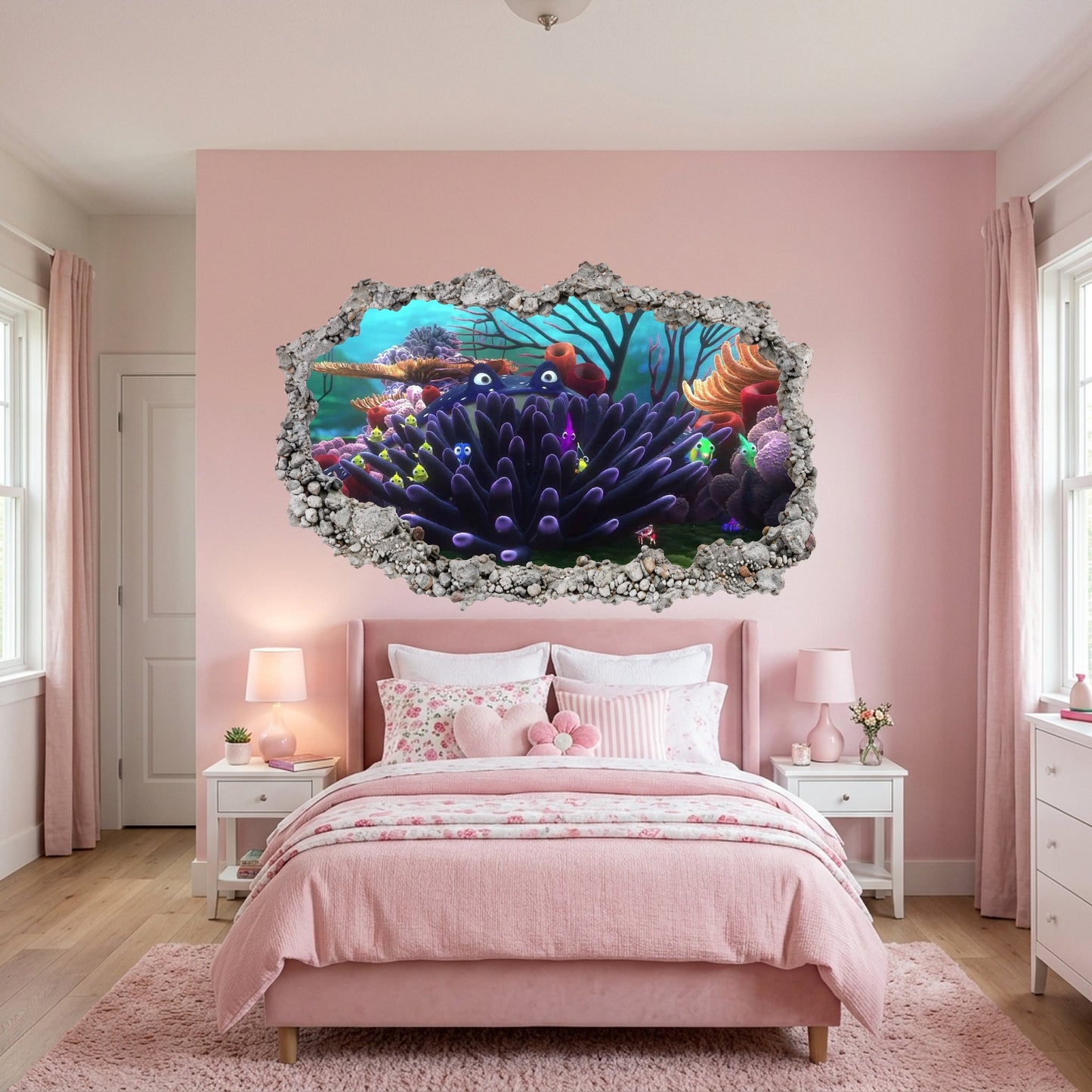 Finding Nemo Ocean Adventure Wall Art Sticker Kids Room Decor 182