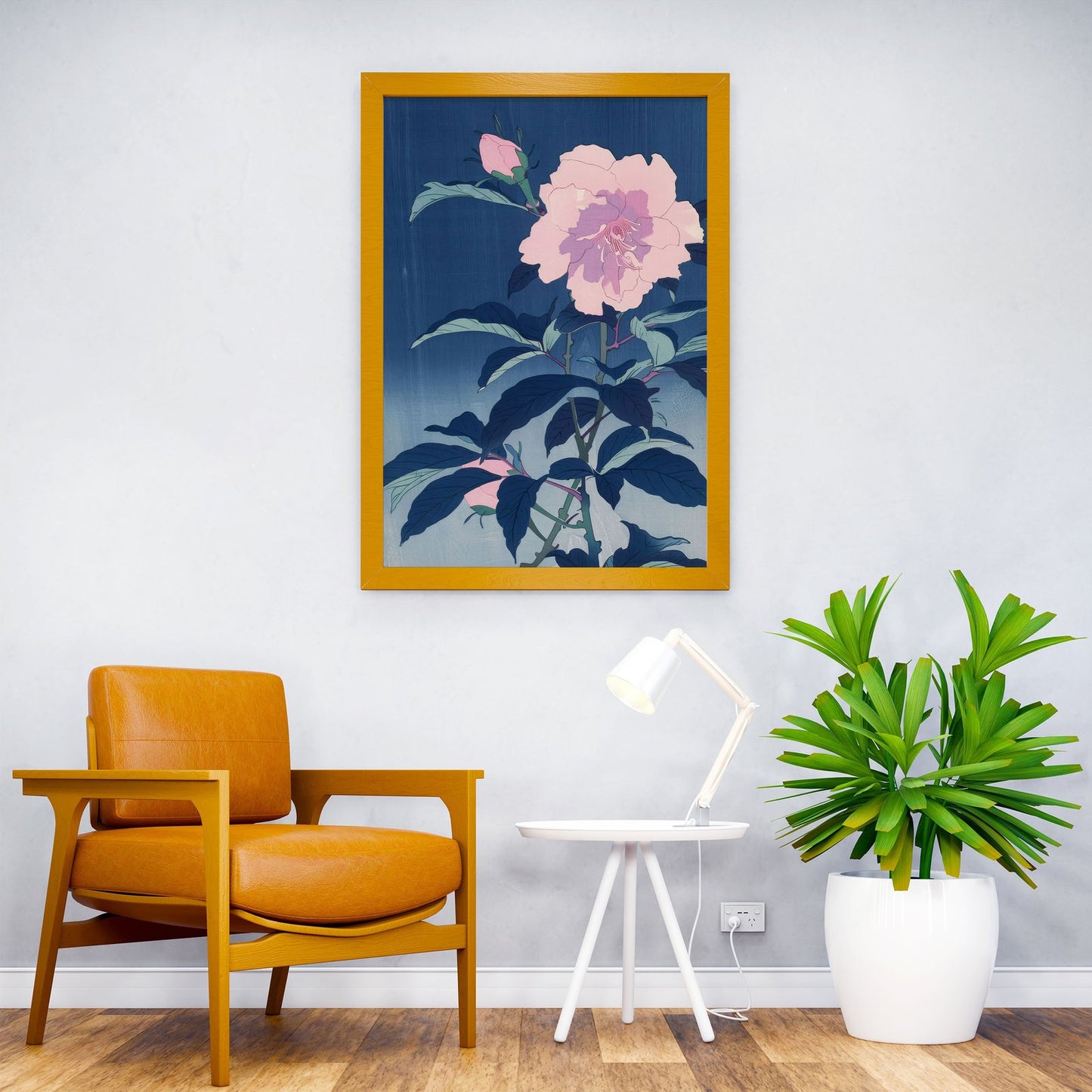 Flower Japan Painting Asian Style Poster | Wall Art for Home & Office | High-Quality Print