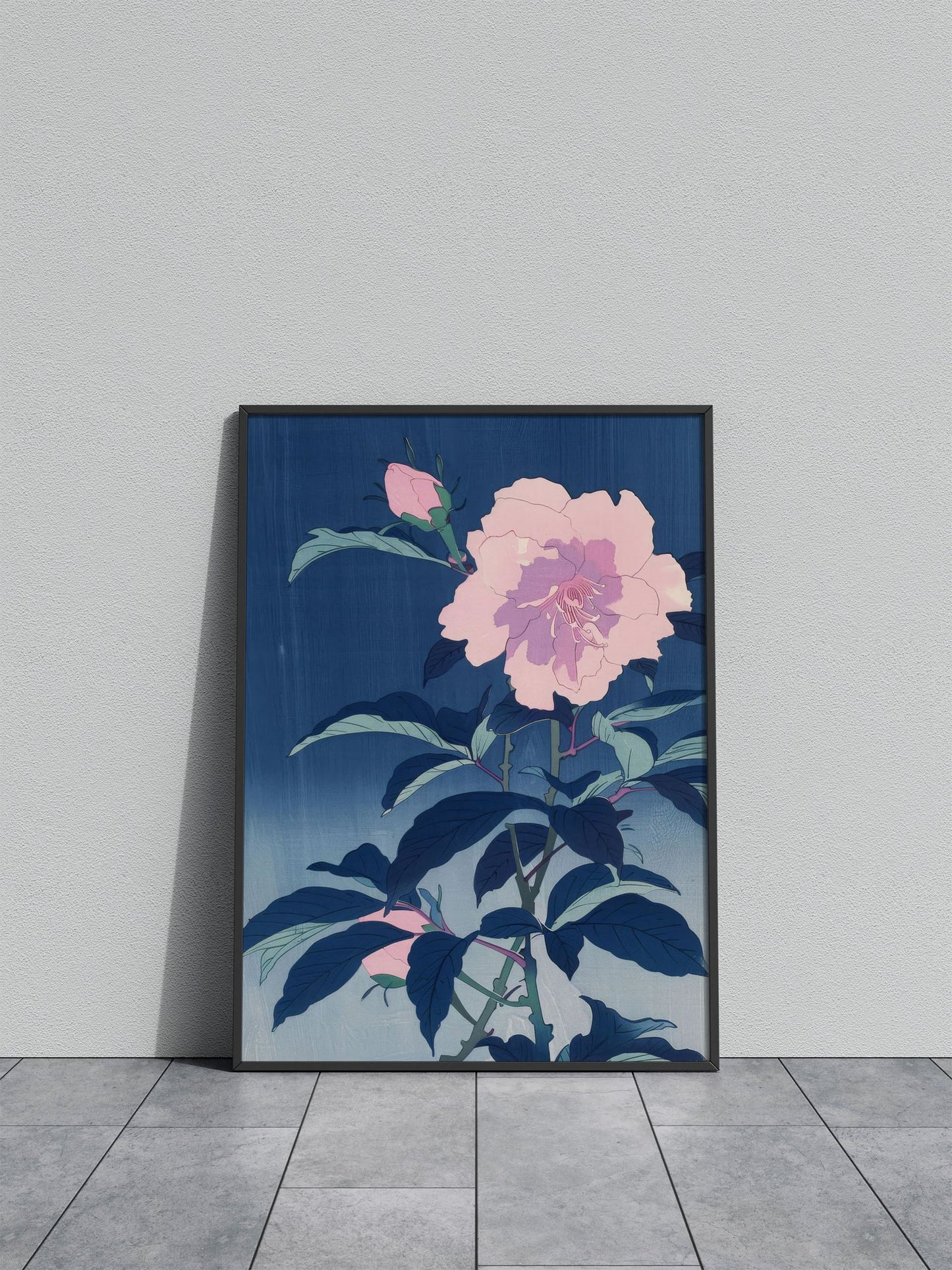 Flower Japan Painting Asian Style Poster | Wall Art for Home & Office | High-Quality Print