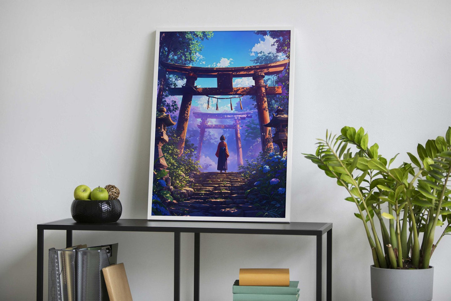 Follow the Path Asian Style Poster | Wall Art for Home & Office | High-Quality Print - High-Quality Visual Display