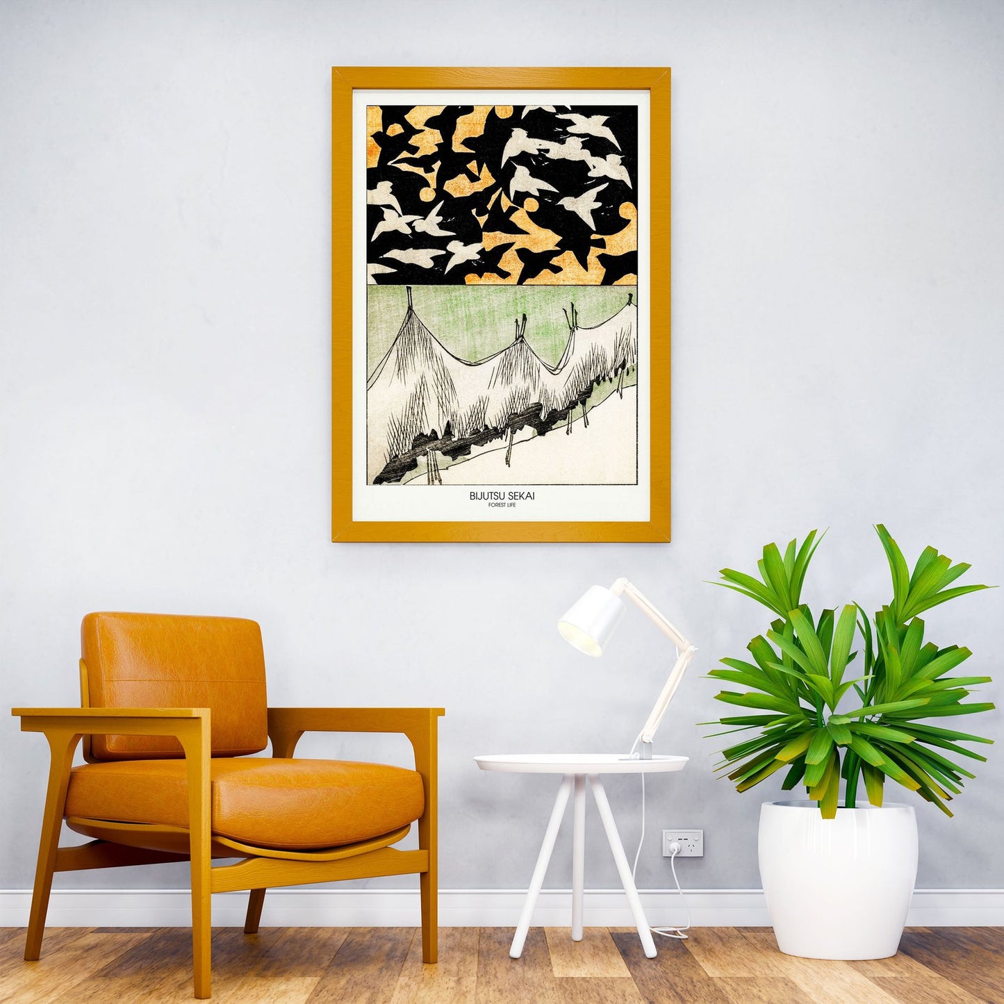 Forest Life Asian Style Poster | Wall Art for Home & Office | High-Quality Print - High-Quality Visual Display