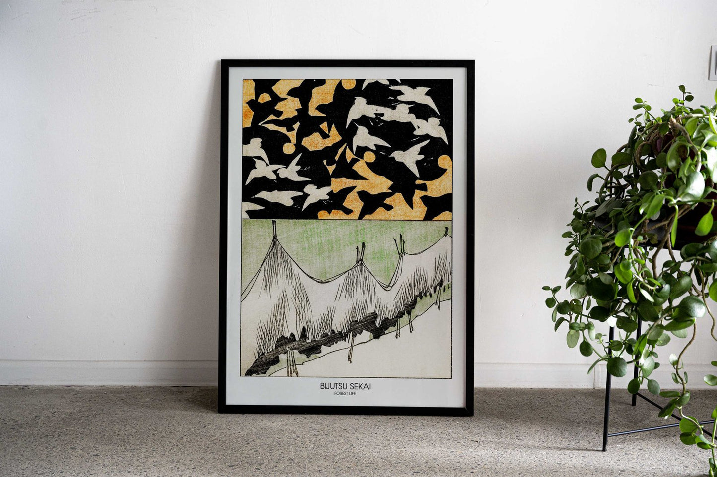 Forest Life Asian Style Poster | Wall Art for Home & Office | High-Quality Print - High-Quality Visual Display