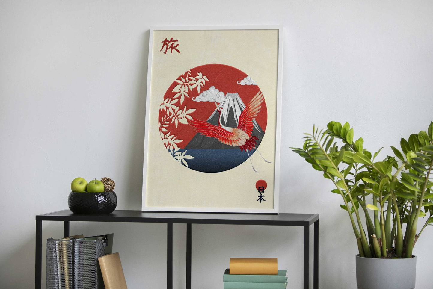 Fuji Mount Japanese Asian Style Poster | Wall Art for Home & Office | High-Quality Print