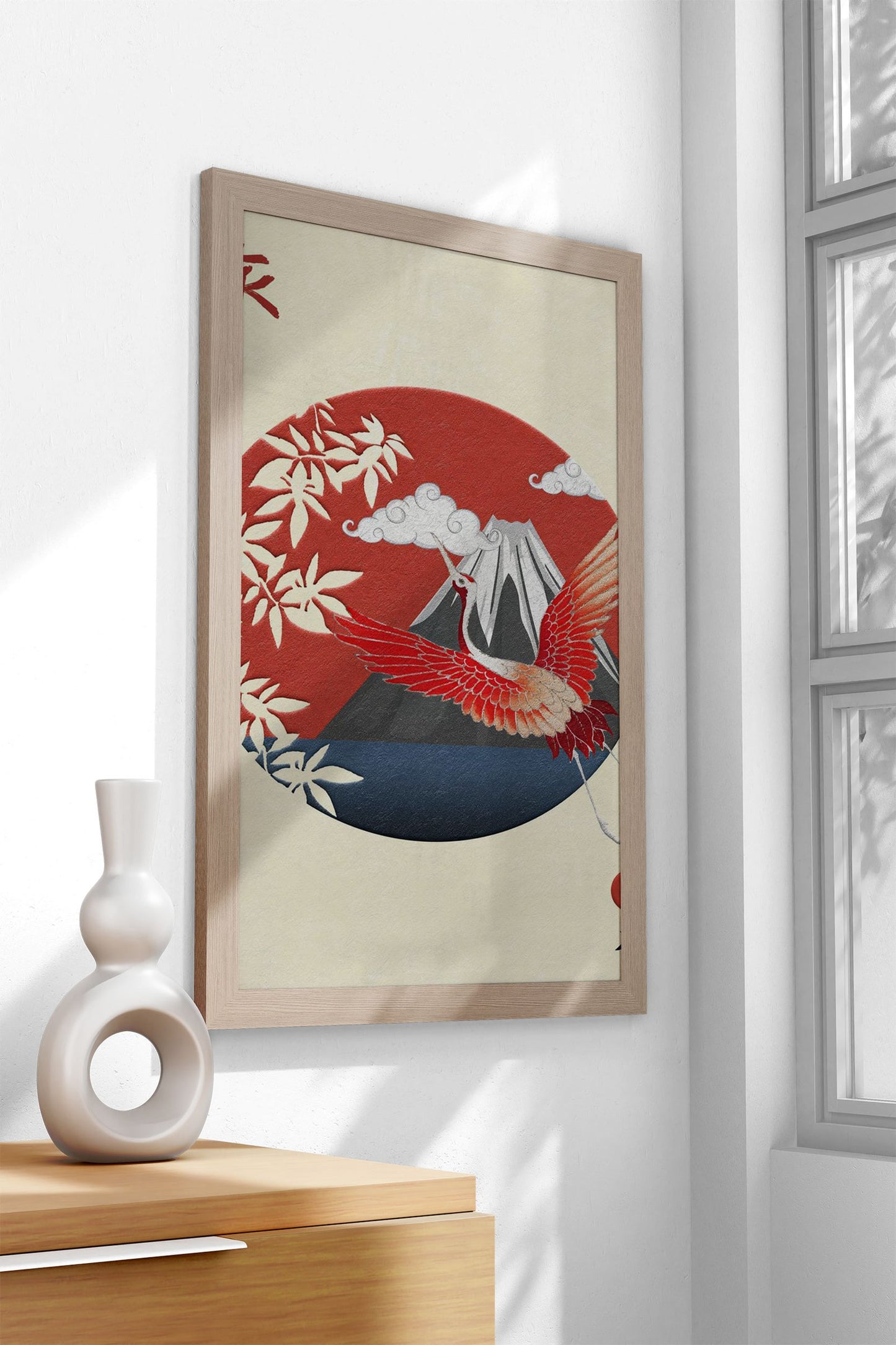 Fuji Mount Japanese Asian Style Poster | Wall Art for Home & Office | High-Quality Print