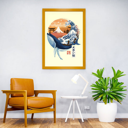 Funny Animal Asian Style Poster | Wall Art for Home & Office | High-Quality Print - High-Quality Visual Display