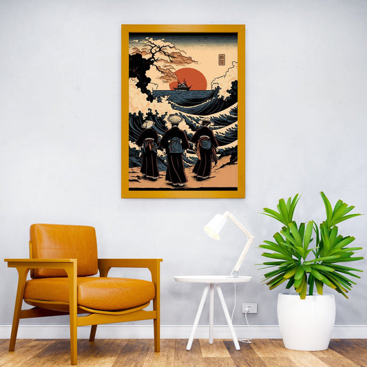 Furai Kazehao Asian Style Poster | Wall Art for Home & Office | High-Quality Print - High-Quality Visual Display