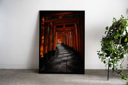 Fushimi Inari Shrine Japan Asian Style Poster | Wall Art for Home & Office | High-Quality Print - High-Quality Visual Display