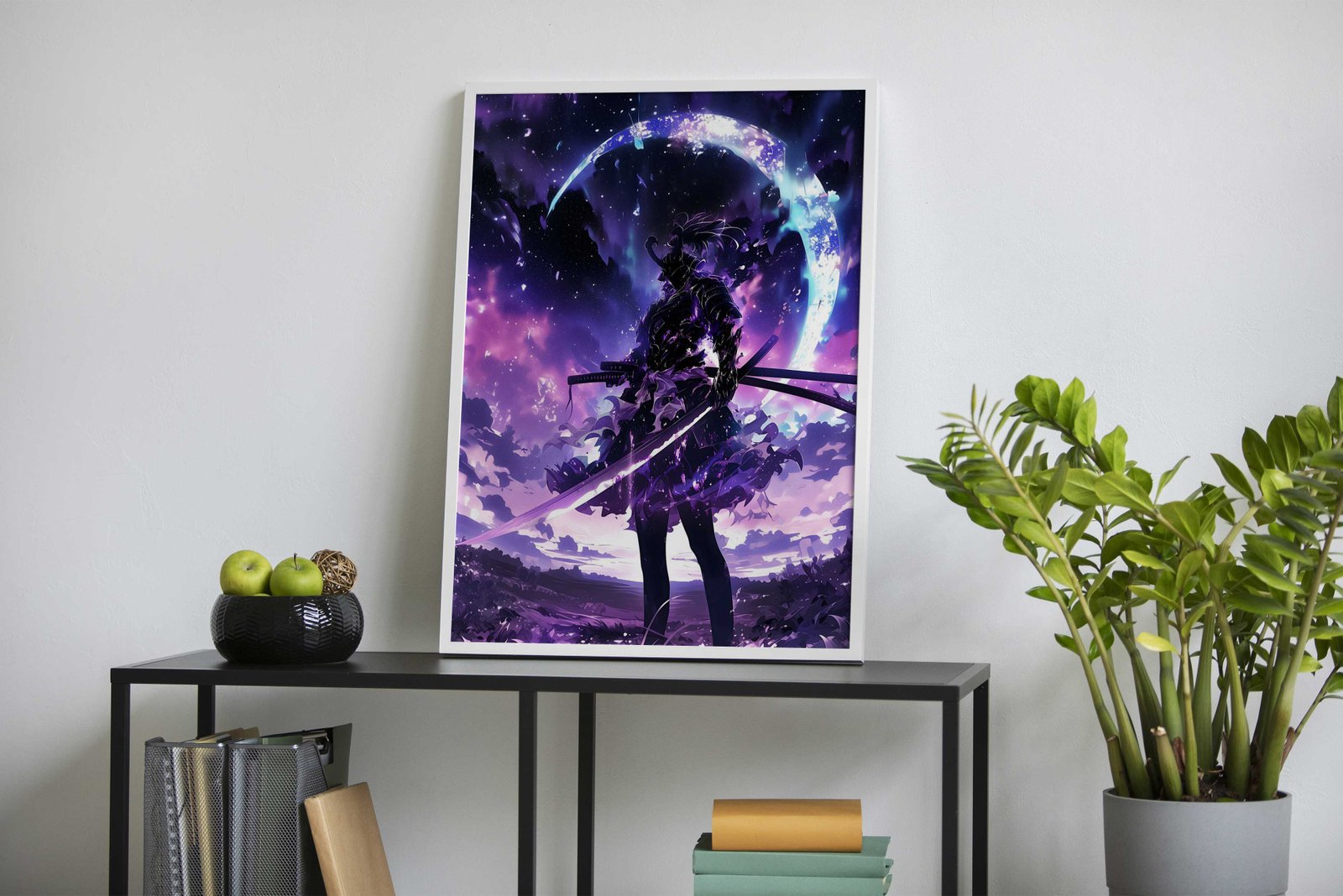 Galaxy Samurai Asian Style Poster | Wall Art for Home & Office | High-Quality Print - High-Quality Visual Display