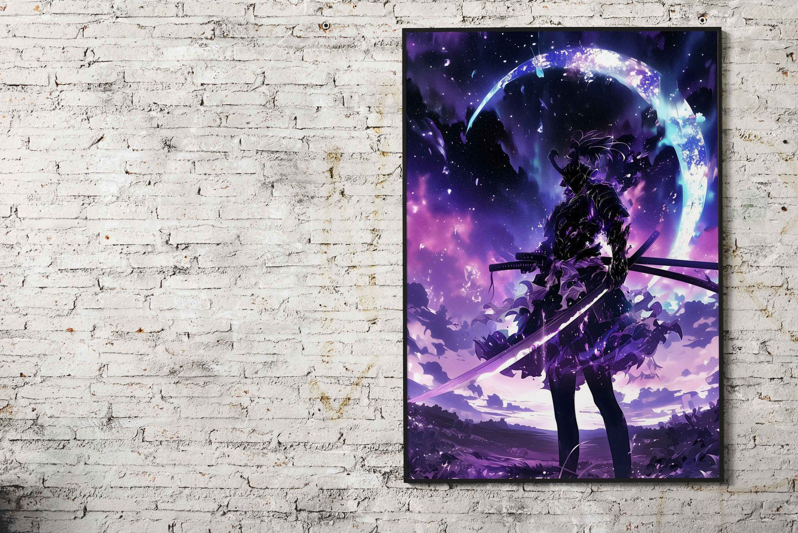 Galaxy Samurai Asian Style Poster | Wall Art for Home & Office | High-Quality Print - High-Quality Visual Display