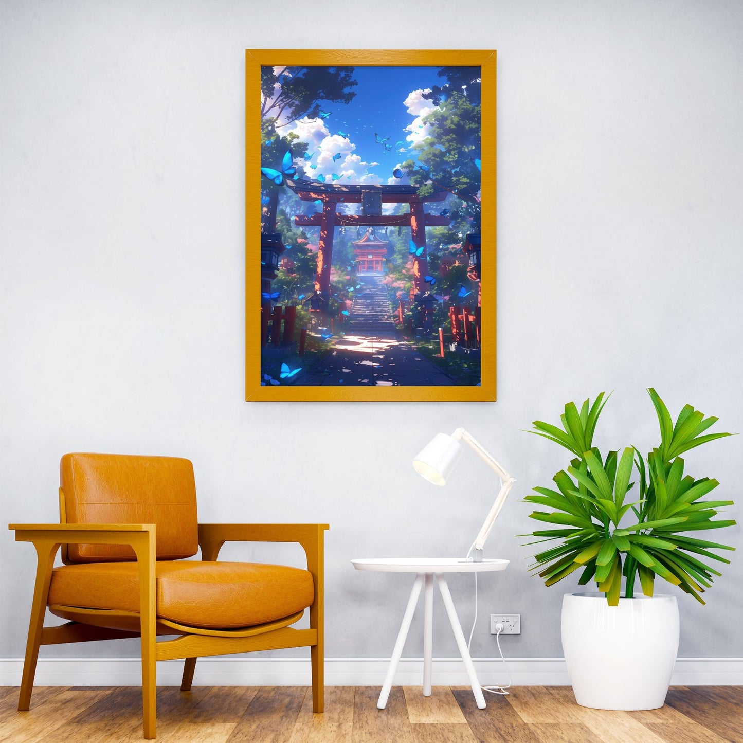 Gateway Bliss Asian Style Poster | Wall Art for Home & Office | High-Quality Print - High-Quality Visual Display
