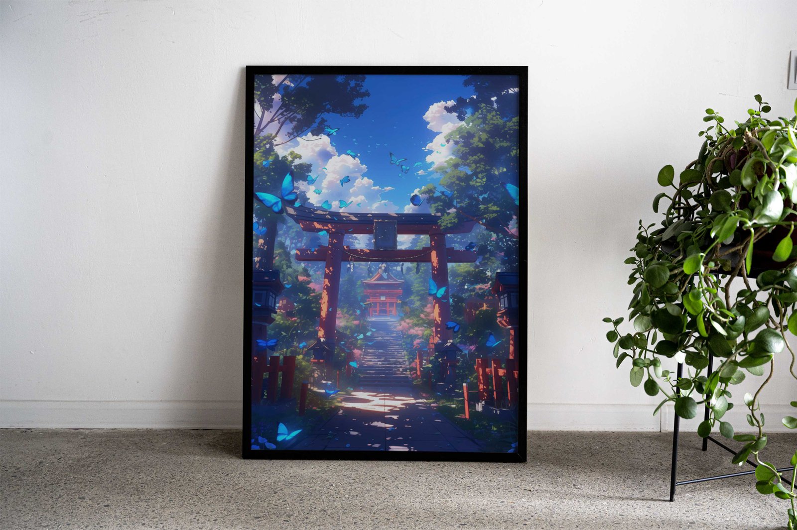 Gateway Bliss Asian Style Poster | Wall Art for Home & Office | High-Quality Print - High-Quality Visual Display