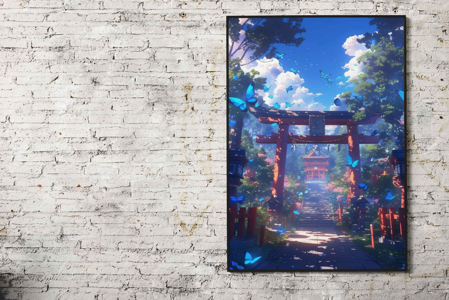 Gateway Bliss Asian Style Poster | Wall Art for Home & Office | High-Quality Print - High-Quality Visual Display