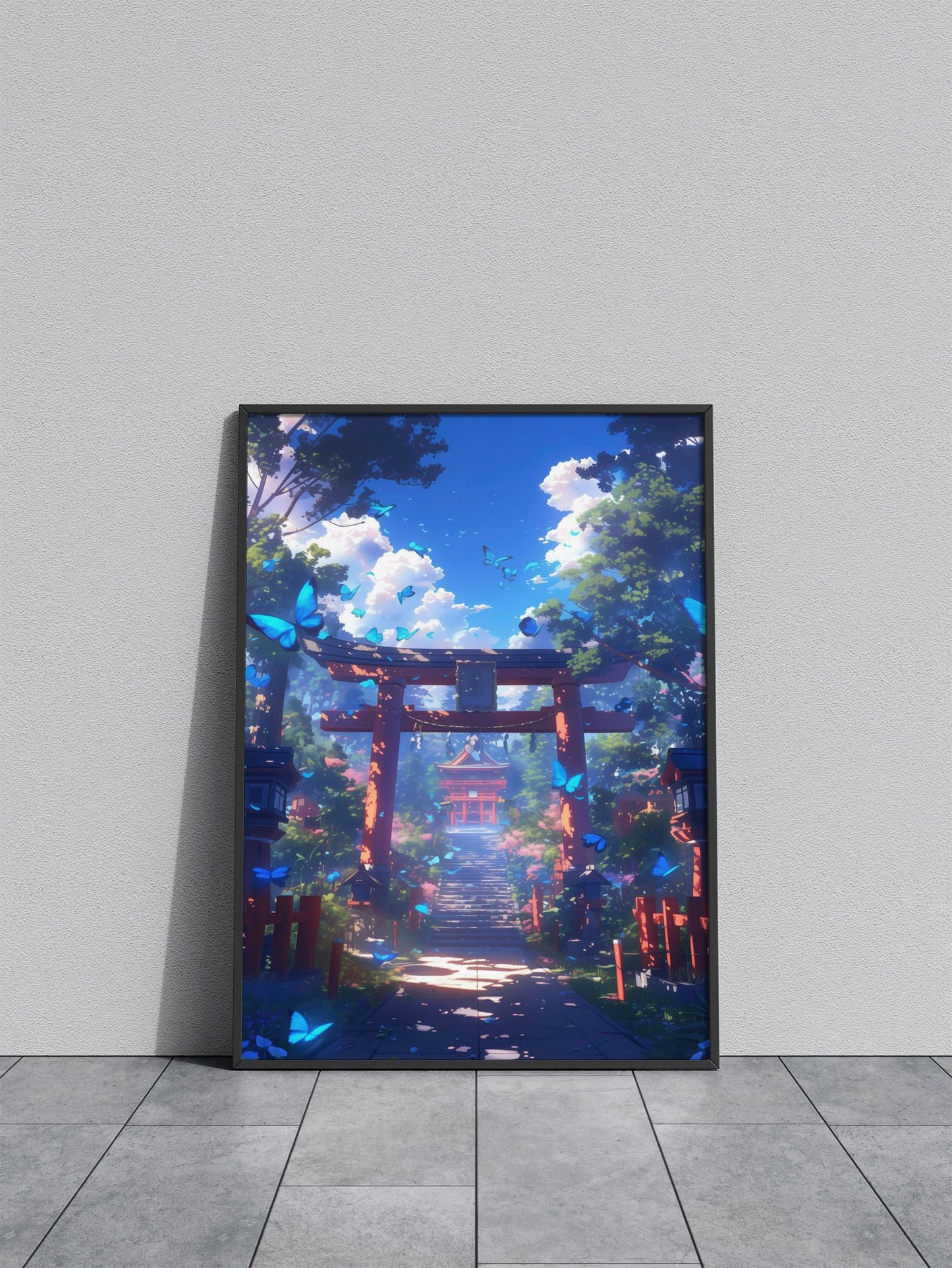 Gateway Bliss Asian Style Poster | Wall Art for Home & Office | High-Quality Print - High-Quality Visual Display